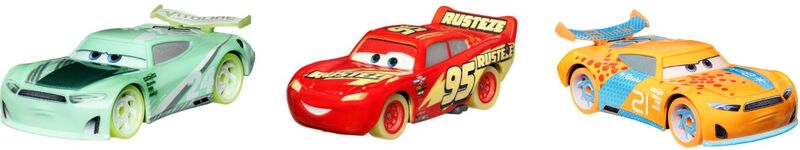 Cars Αυτοκινητάκια Night Racing-5 Σχέδια (HPG76) - φωτογραφία 3