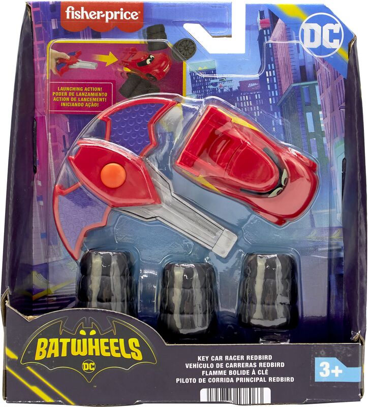 Fisher Price Batwheels Όχημα Με Αξεσουάρ-2 Σχέδια (HRJ53) - φωτογραφία 3