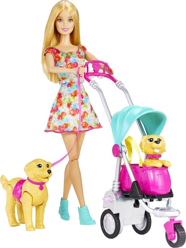 Barbie Pups – Βόλτα Με Τα Κουτάβια (CNB21)