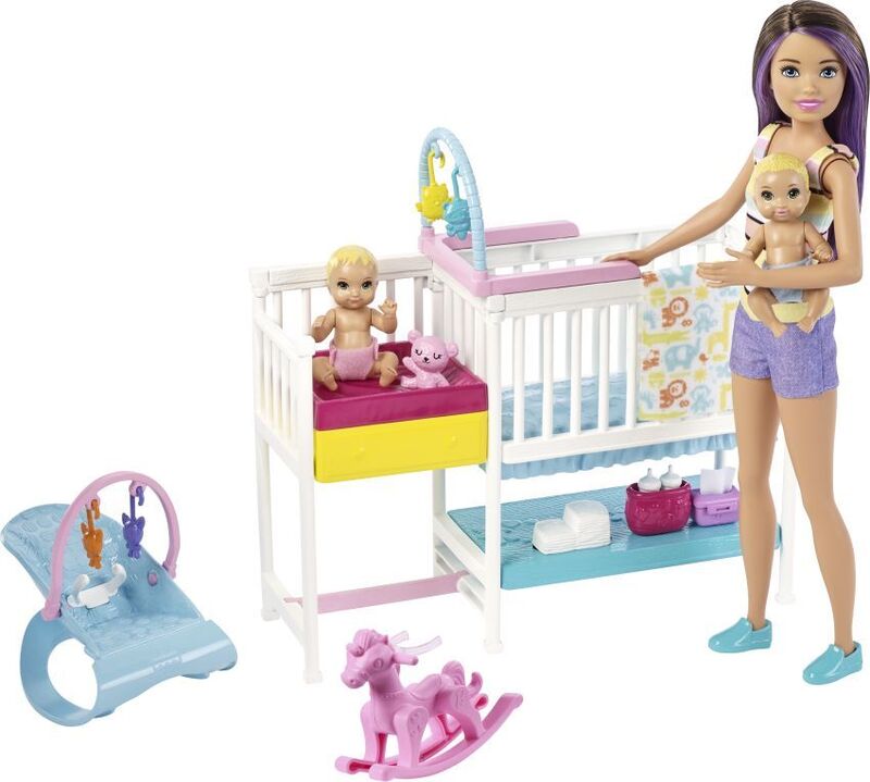 Barbie Σετ Babysitter (GFL38)