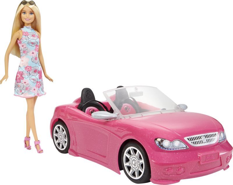 Barbie Glam Αυτοκίνητο & Κούκλα (FPR57)