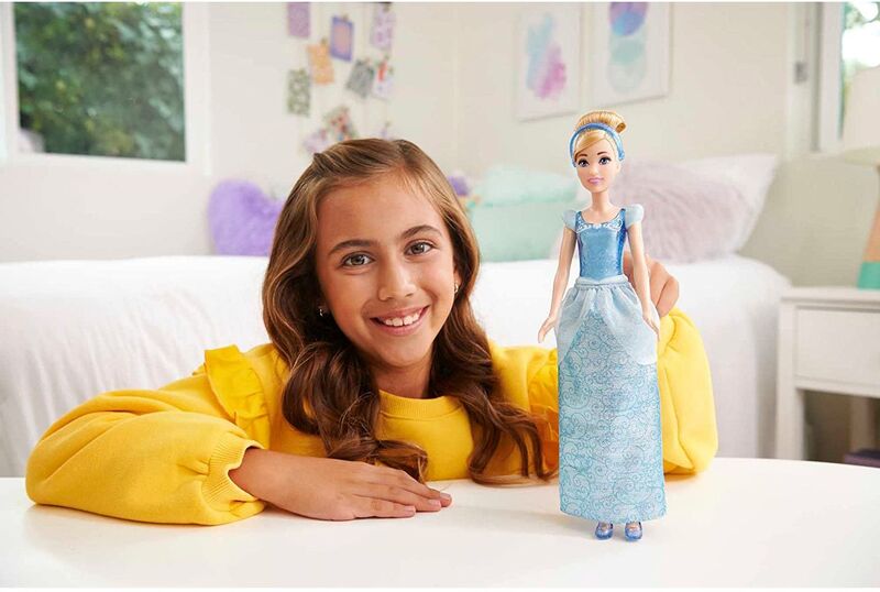 Mattel Κούκλα Disney Princess Cinderella - HLW06 - φωτογραφία 6