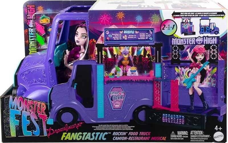 Monster High Καντίνα Fangtastic (HXH83) φωτογραφία