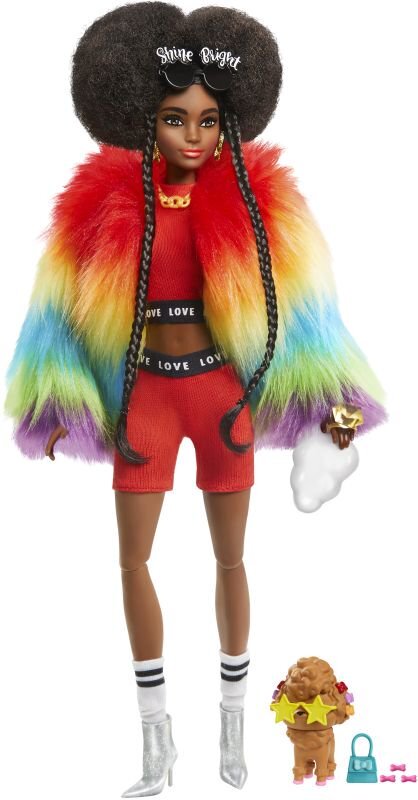 Barbie Extra-Rainbow Coat (GVR04)