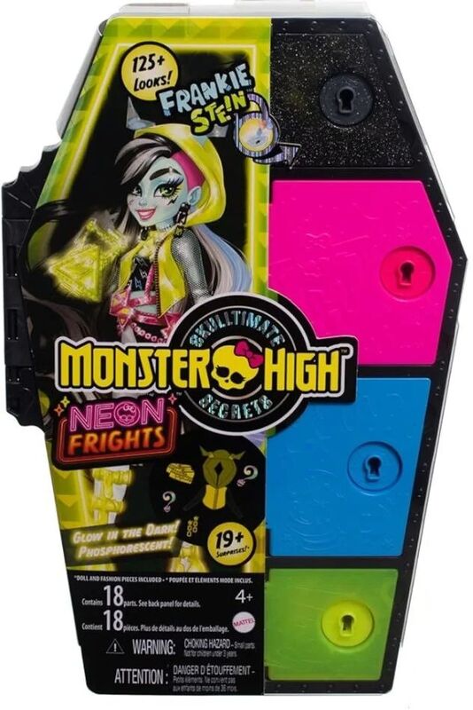 Monster High Neon Frights-Frankie (HNF79) - φωτογραφία 2