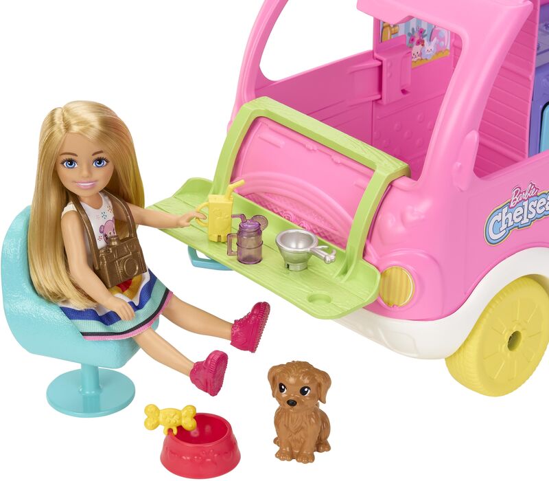 Barbie Chelsea Τροχόσπιτο (HNH90) - φωτογραφία 4
