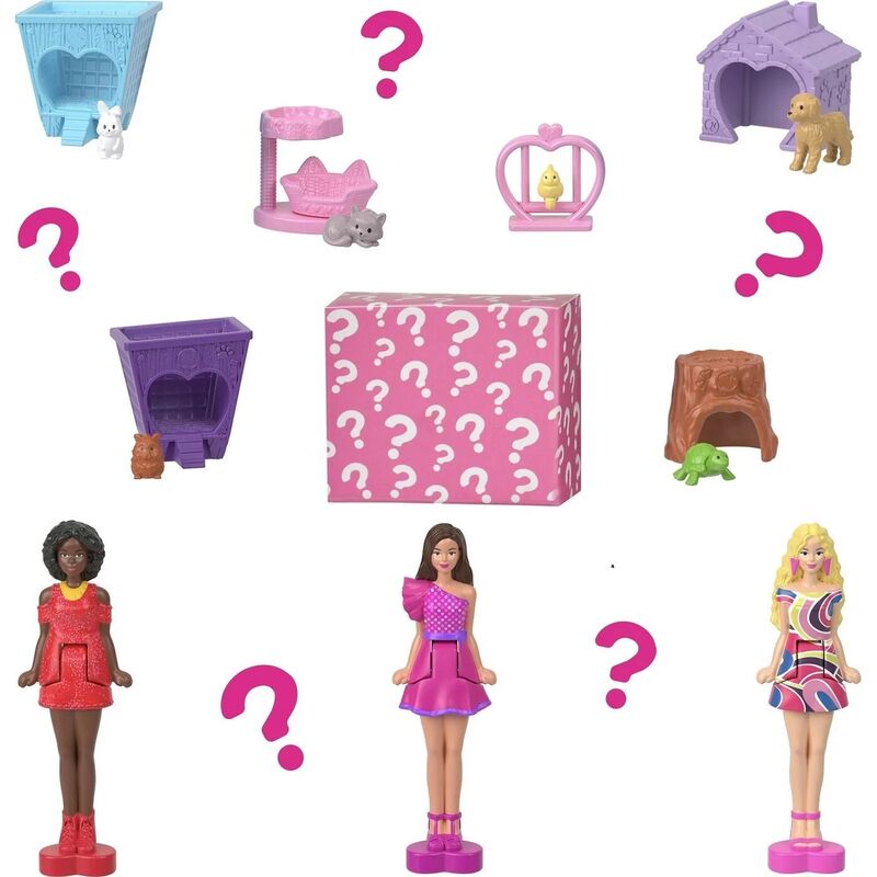 Barbie Mini Barbieland-Σπίτια-3 Σχέδια (HYF44) - φωτογραφία 5