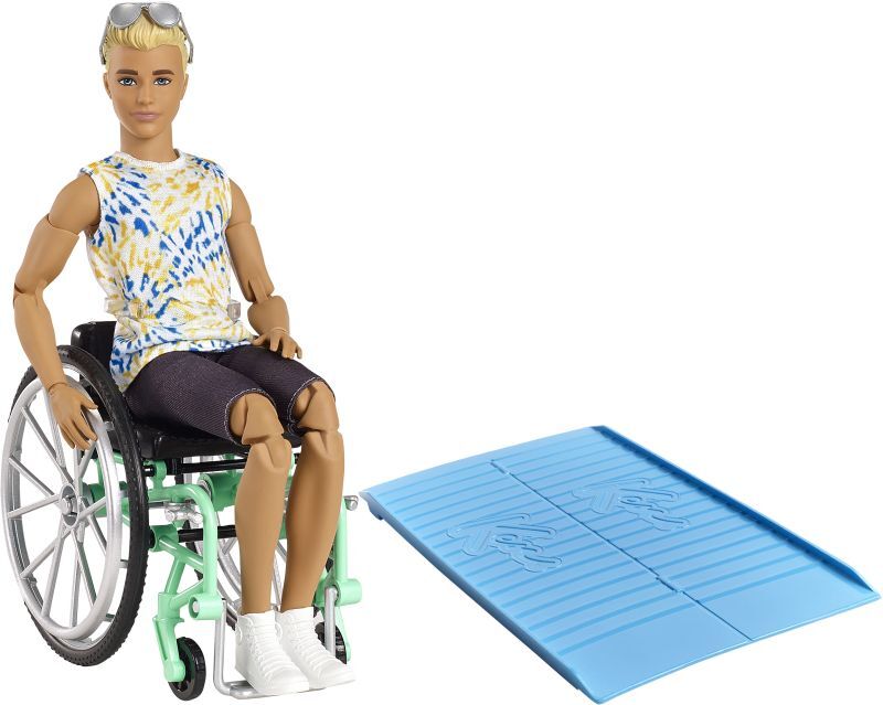 Barbie Ken Fashionistas Με Αναπηρικό Αμαξίδιο (GWX93)