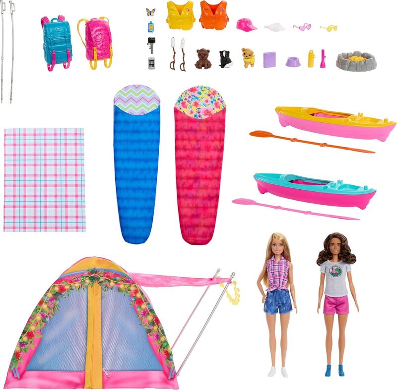 Barbie Camping Playset (HYT66) - φωτογραφία 3