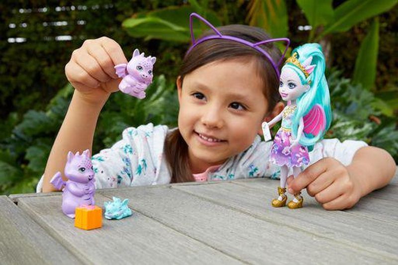 Enchantimals Royals Κούκλα & Οικογένεια Δράκοι (GYJ09) φωτογραφία