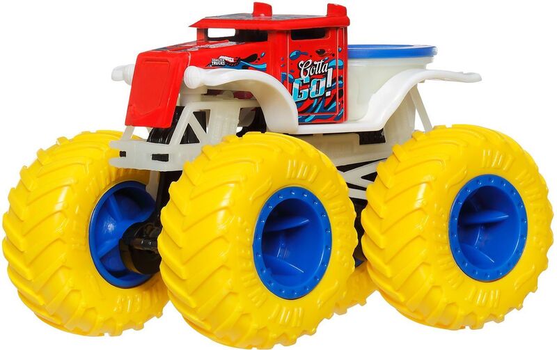 Hot Wheels Monster Trucks Glow-In-The-Dark-10 Σχέδια (JFX08) φωτογραφία