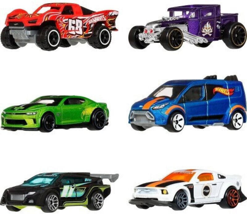 Hot Wheels Αυτοκινητάκια-Legends Σετ Των 6 (JLB24)