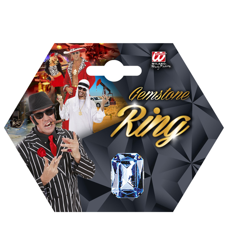 WM Δαχτυλίδι Με Πέτρα-4 Σχέδια-1Τμχ (2105F) φωτογραφία