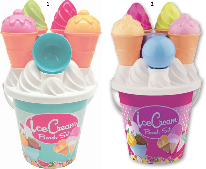 Androni Giocattoli Κουβαδάκι-Σετ Cup Cake Gelati-2 Σχέδια (1292-0000) φωτογραφία