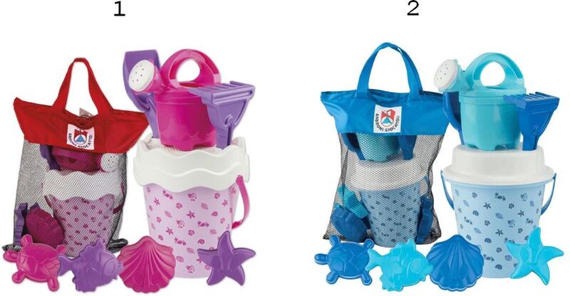 Androni Giocattoli Sea Shell Τσάντα-Κουβαδάκι Αξεσουάρ-2 Σχέδια (7204-00SH) φωτογραφία