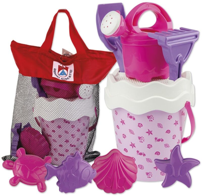 Androni Giocattoli Sea Shell Τσάντα-Κουβαδάκι Αξεσουάρ-2 Σχέδια (7204-00SH) φωτογραφία