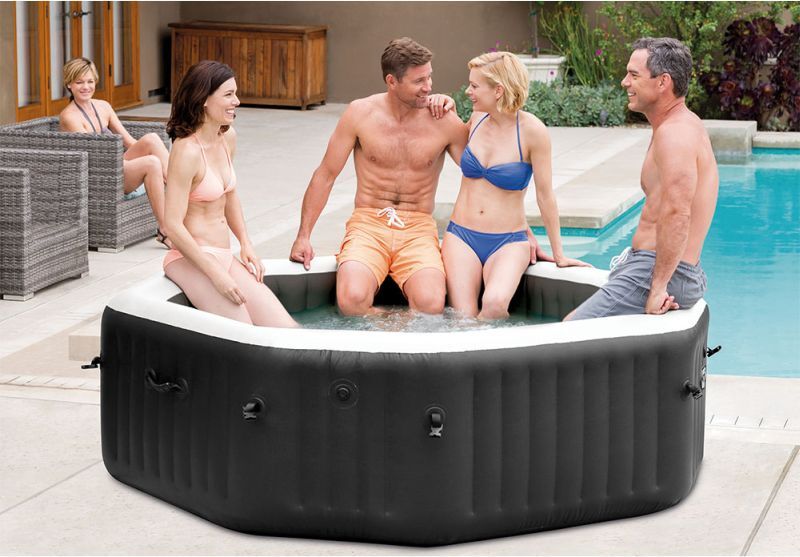 Intex Purespa Jet & Bubble Deluxe Set 201x71cm (28458) φωτογραφία