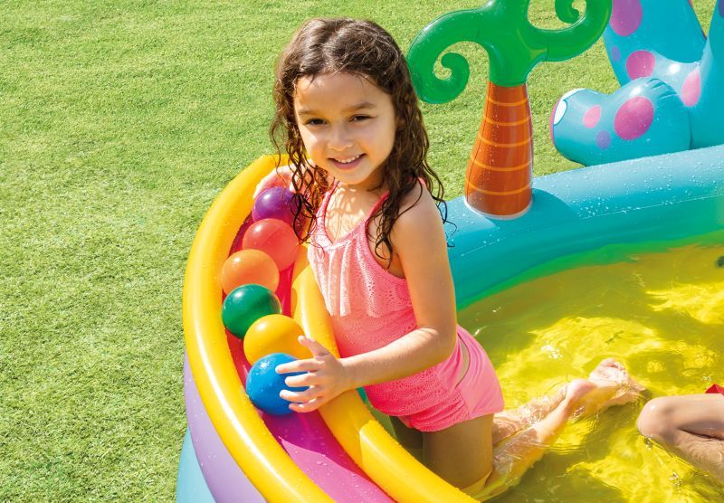 Intex Πισίνα Dinoland Play Center 302x229x112cm (57135NP) φωτογραφία