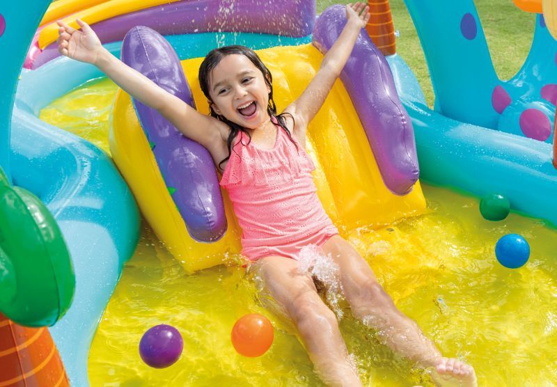 Intex Πισίνα Dinoland Play Center 302x229x112cm (57135NP) φωτογραφία