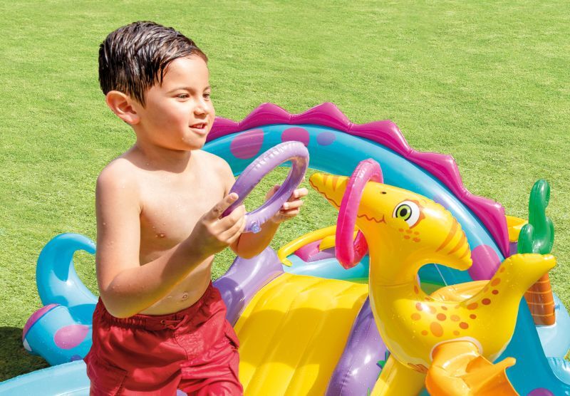 Intex Πισίνα Dinoland Play Center 302x229x112cm (57135NP) φωτογραφία