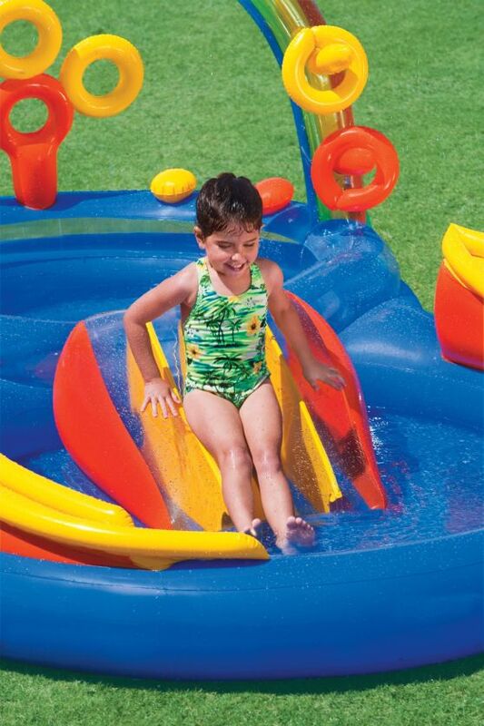 Intex Πισίνα Ουράνιο Τόξο Play Center 297x193x135cm (57453NP) φωτογραφία