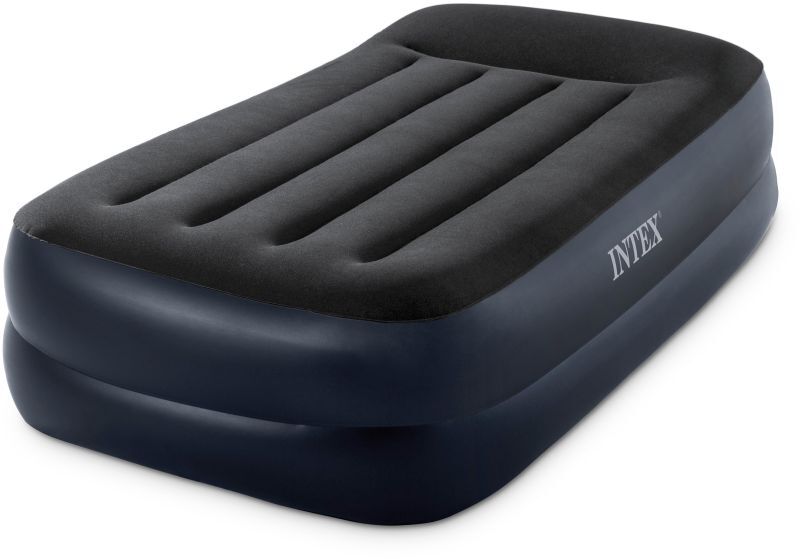 Intex Intex Στρώμα Twin Pillow Rest Raised Airbed Fiber-Tech Bip 99x191x42cm (64122)