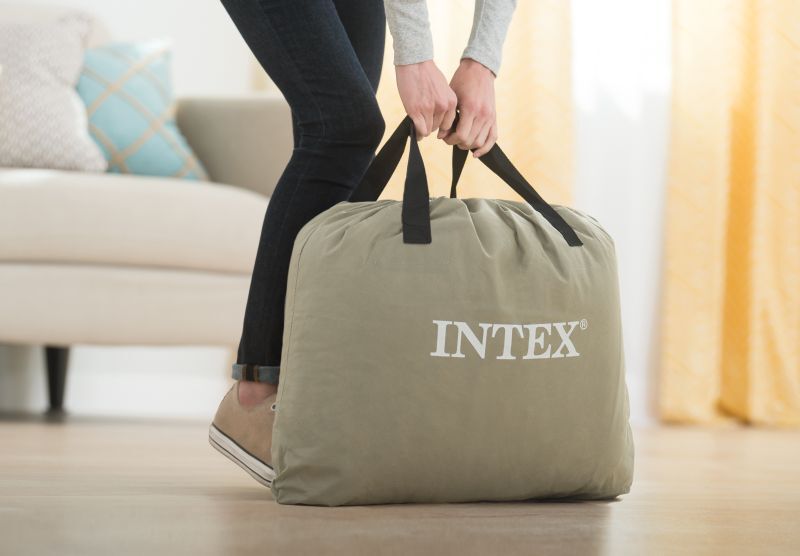Intex Στρώμα Twin Pillow Rest Raised Airbed Fiber-Tech Bip 99x191x42cm (64122) φωτογραφία