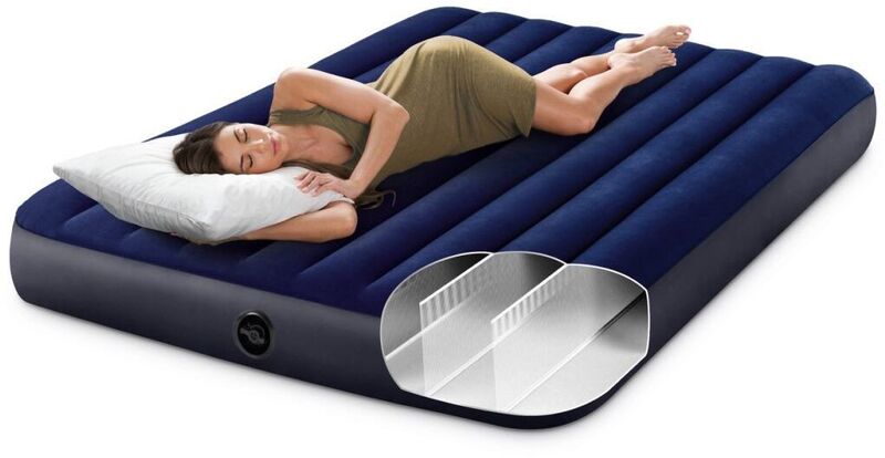 Intex Στρώμα Queen Dura-Beam Classic Downy Airbed 152x203x25cm (64765) φωτογραφία