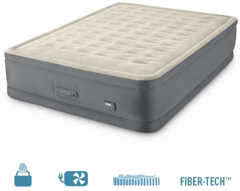Intex Intex Στρώμα Queen Premaire II Elevated Airbed & Ενσωματωμένη Τρόμπα 152x203x46cm (64926)