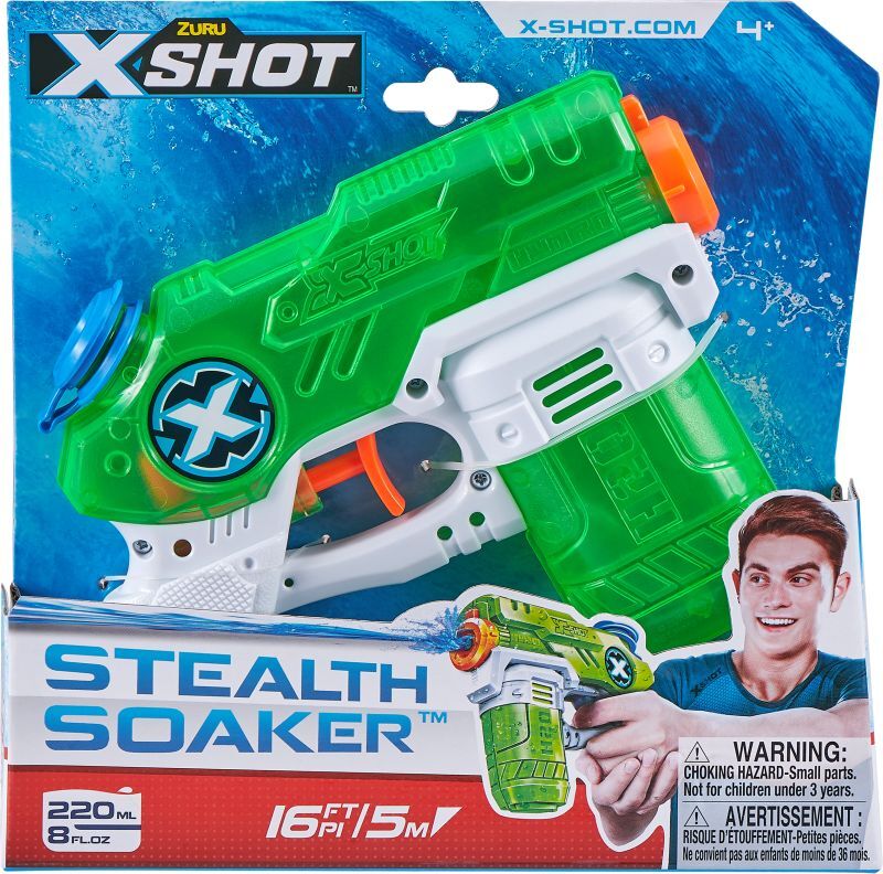 Zuru X-Shot Νεροπίστολο Stealth Soaker Small - 2 Σχέδια (01226) φωτογραφία