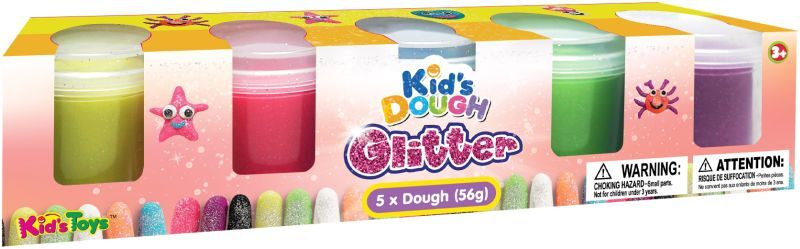 ΚΤ Πλαστοζυμαράκια Dough Glitter Set (11096)