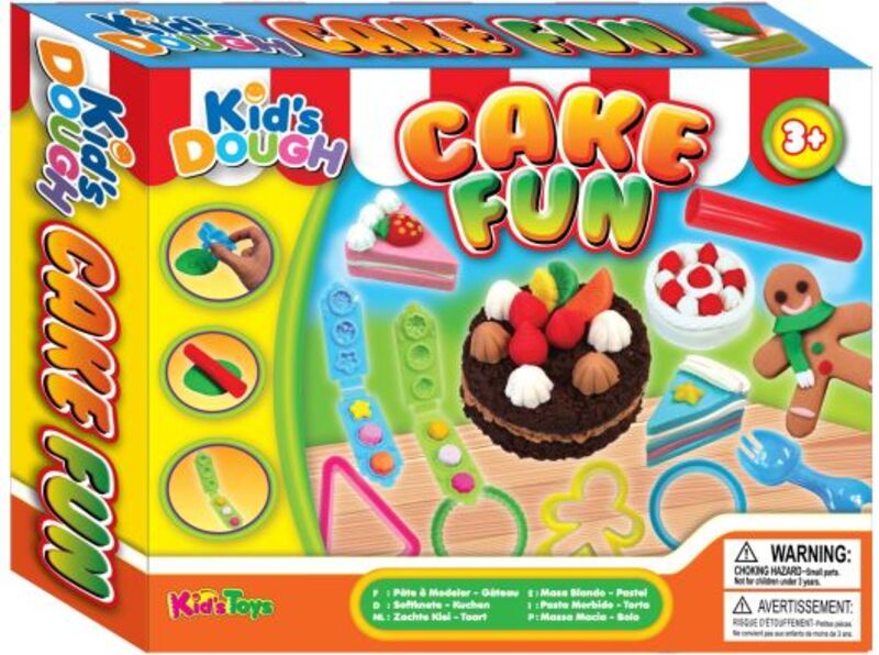 KT Πλαστοζυμαράκια Dough Σετ Cake Fun (11710)