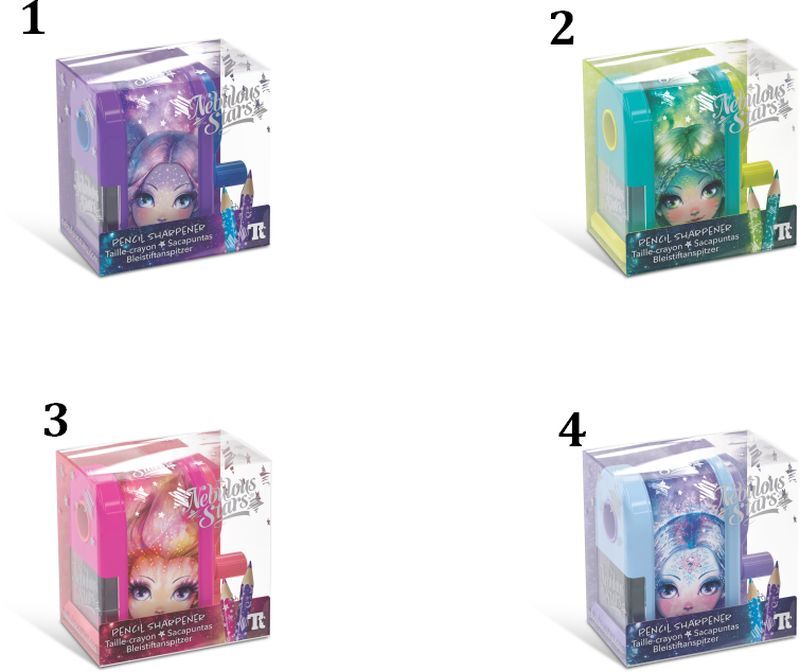 Nebulous Stars Deluxe Pencil Sharpener - 4 Σχέδια (11563) - φωτογραφία 2