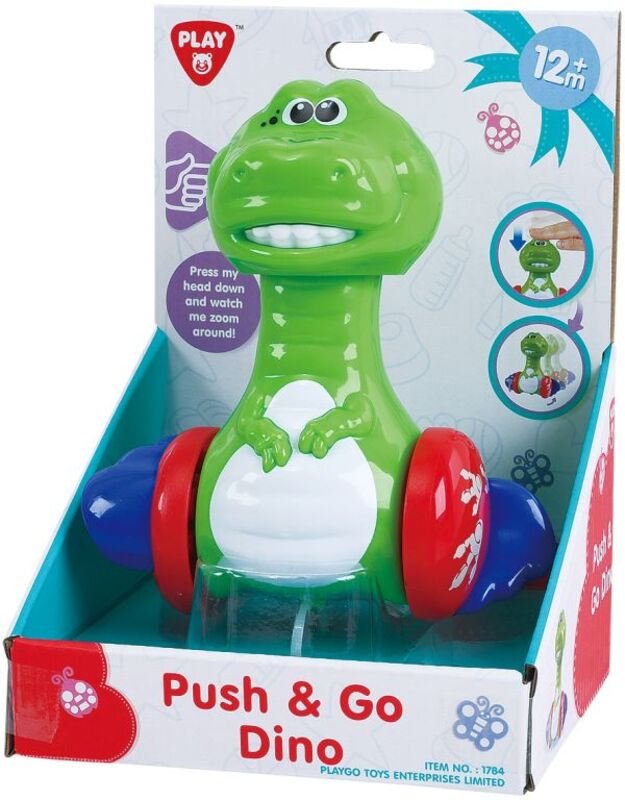 Playgo Push & Go Dino (1784) - φωτογραφία 2