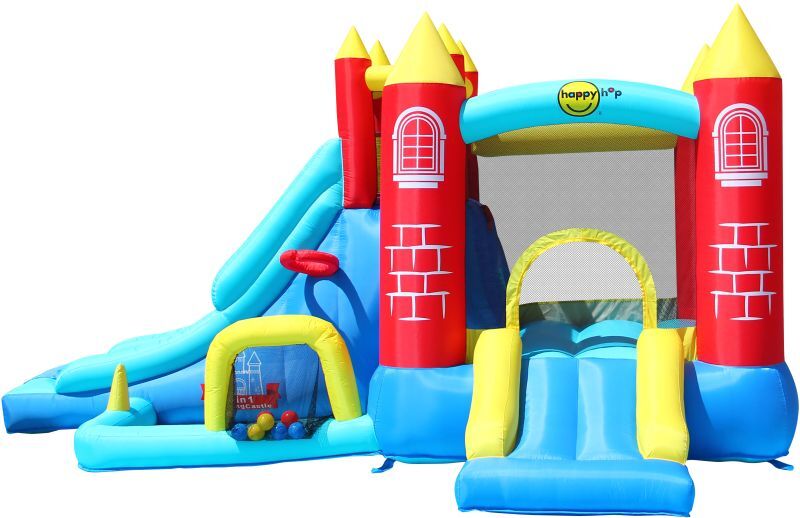 Happy Hop Φουσκωτό Τραμπολίνο Κάστρο Play Center 8 in 1 (9071R) φωτογραφία