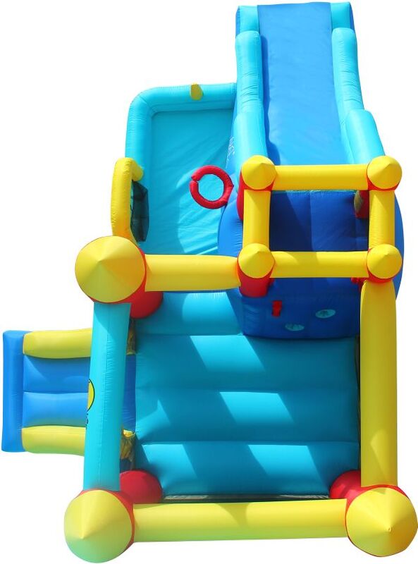 Happy Hop Φουσκωτό Τραμπολίνο Κάστρο Play Center 8 in 1 (9071R) φωτογραφία