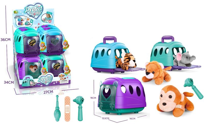 BW Protect Wildlife Pet & Βαλιτσάκι-4 Σχέδια-1Τμχ (DR5030)