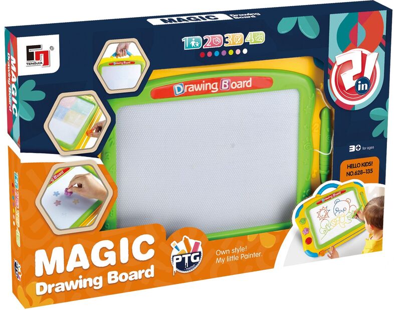 BW Πίνακας Magic Drawing 2 In 1 (628-135) - φωτογραφία 2