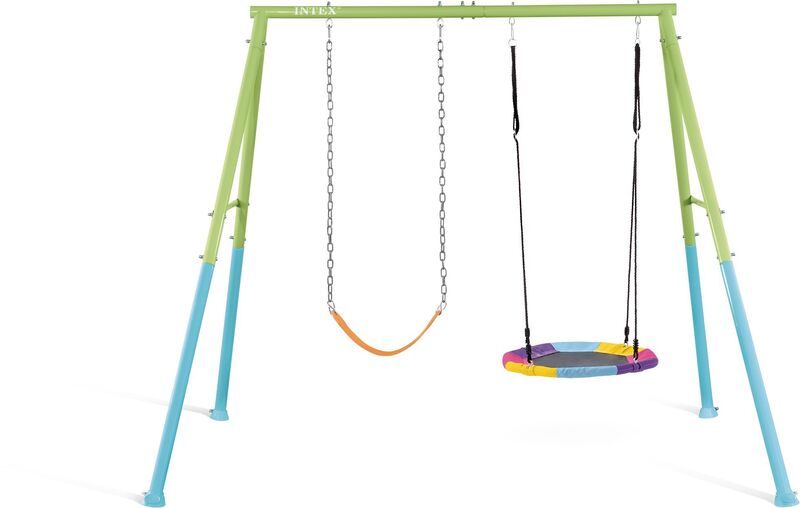 Intex Σετ Κούνια 2 Σε 1 Saucer & Swing 254cmX235cmX200cm (44125) φωτογραφία