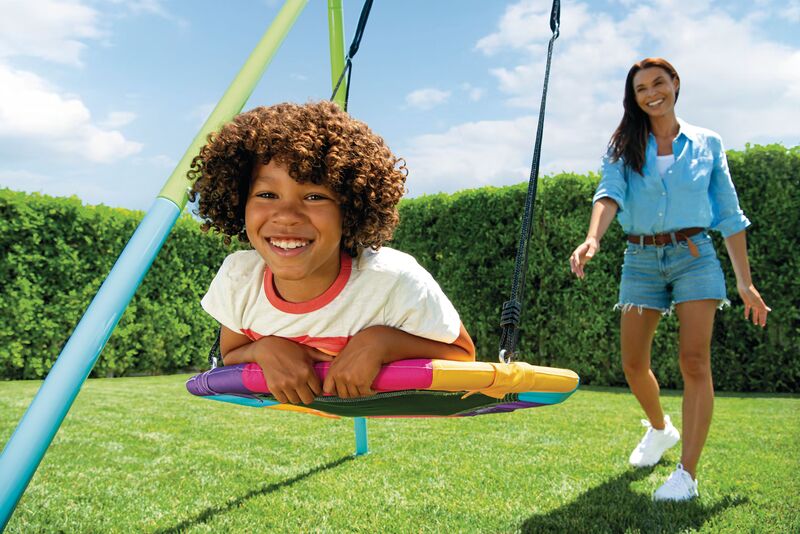 Intex Σετ Κούνια 2 Σε 1 Saucer & Swing 254cmX235cmX200cm (44125) φωτογραφία