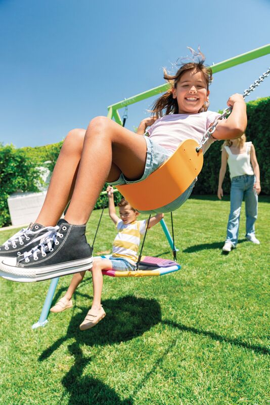 Intex Σετ Κούνια 2 Σε 1 Saucer & Swing 254cmX235cmX200cm (44125) φωτογραφία