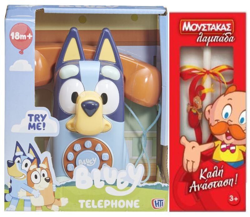 Λαμπάδα HTI Bluey Εκπαιδευτικό Τηλέφωνο (1684943)