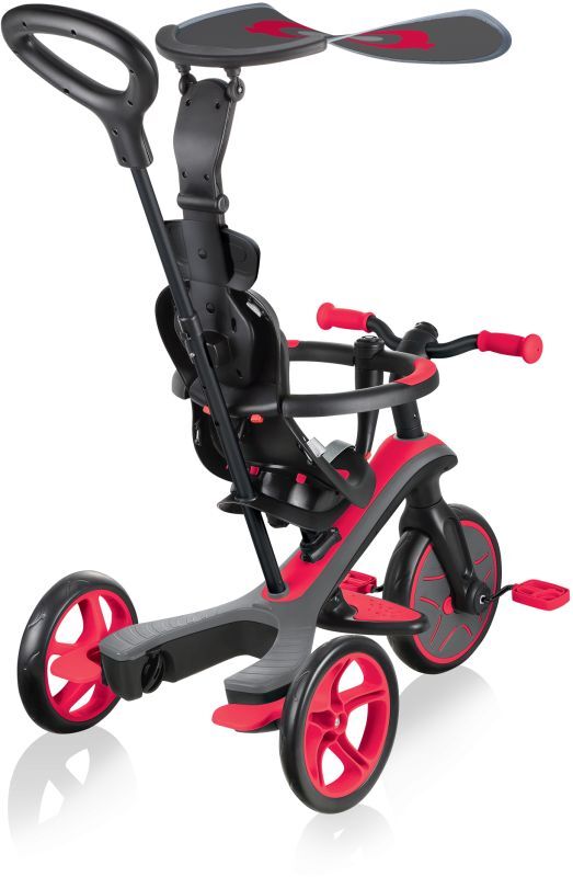 Globber Τρίκυκλο Trike Explorer 4in1-Red (632-102) φωτογραφία
