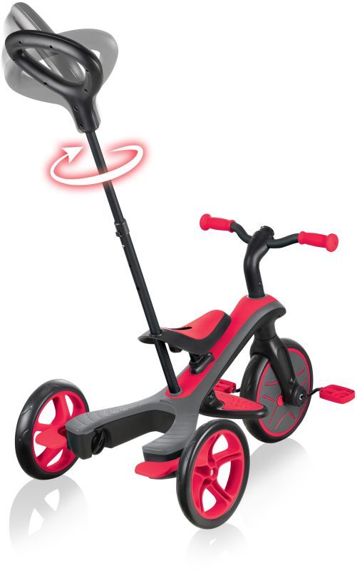 Globber Τρίκυκλο Trike Explorer 4in1-Red (632-102) φωτογραφία