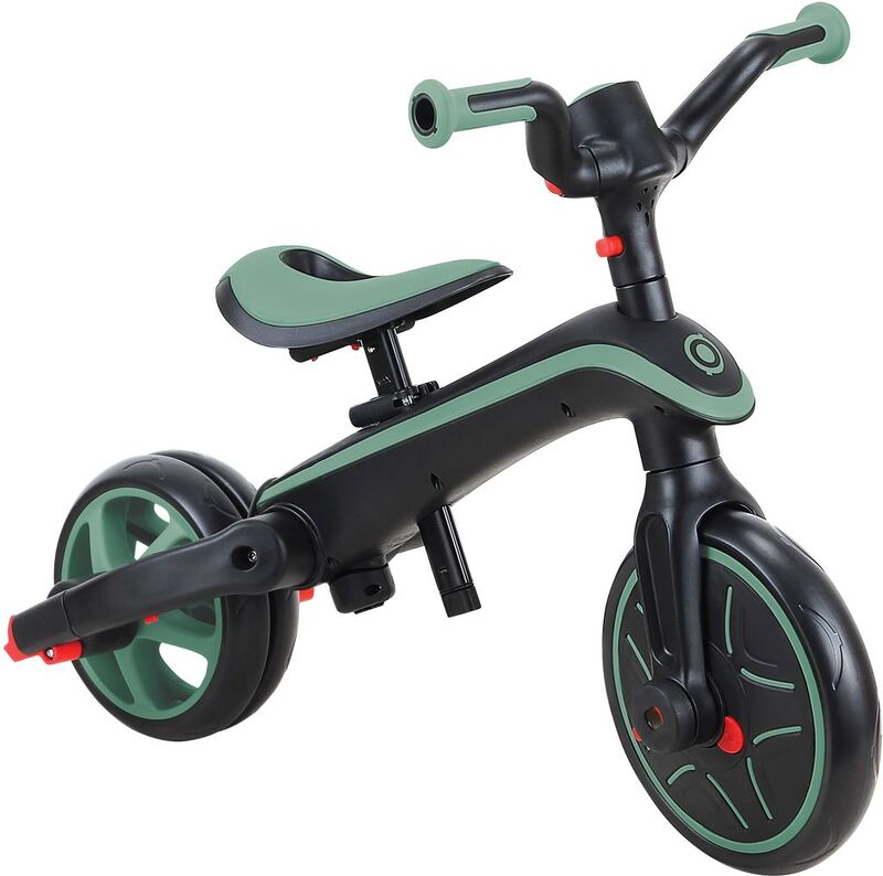 Globber Τρίκυκλο Trike Explorer Foldable 4 In 1 Olive (732-104) φωτογραφία