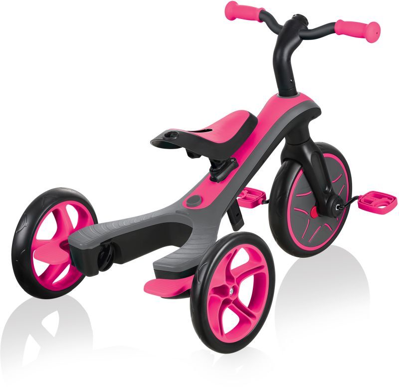 Globber Τρίκυκλο Trike Explorer 4in1 Fuchsia Pink (632-110) φωτογραφία