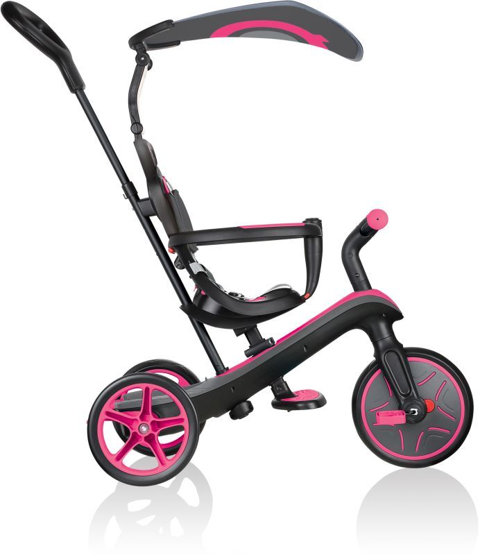 Globber Τρίκυκλο Trike Explorer 4in1 Fuchsia Pink (632-110) φωτογραφία