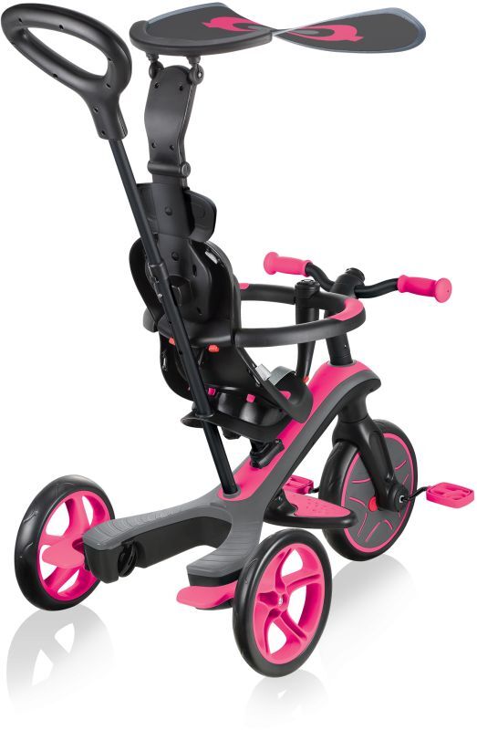 Globber Τρίκυκλο Trike Explorer 4in1 Fuchsia Pink (632-110) φωτογραφία