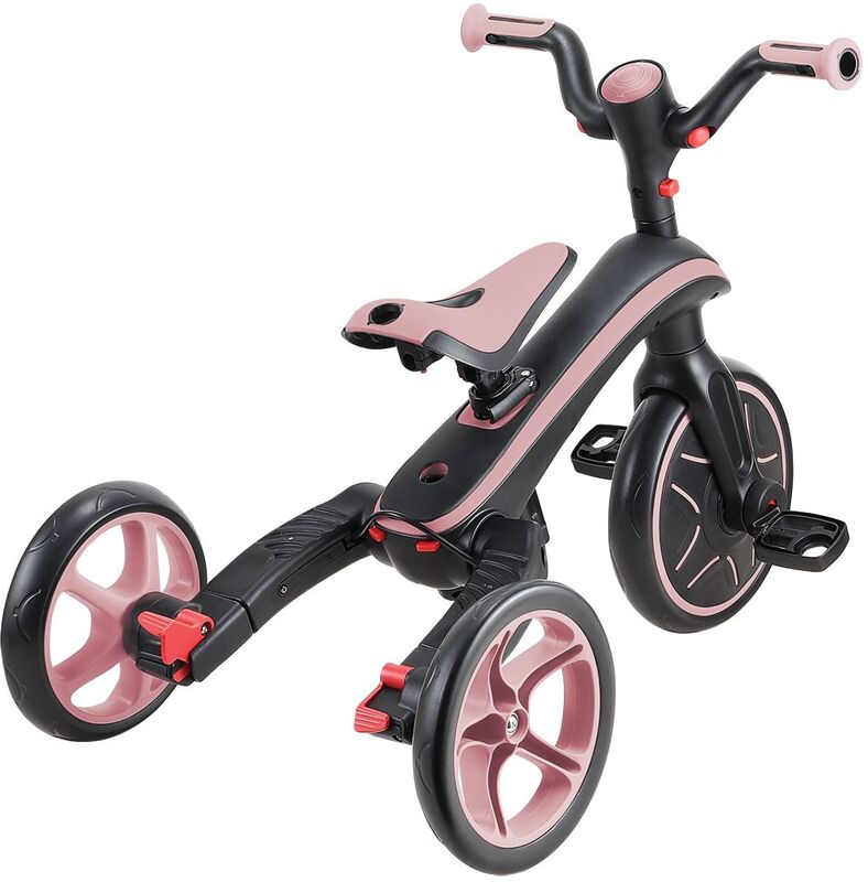 Globber Τρίκυκλο Trike Explorer Foldable 4 In 1 Pastel Pink (732-210) φωτογραφία