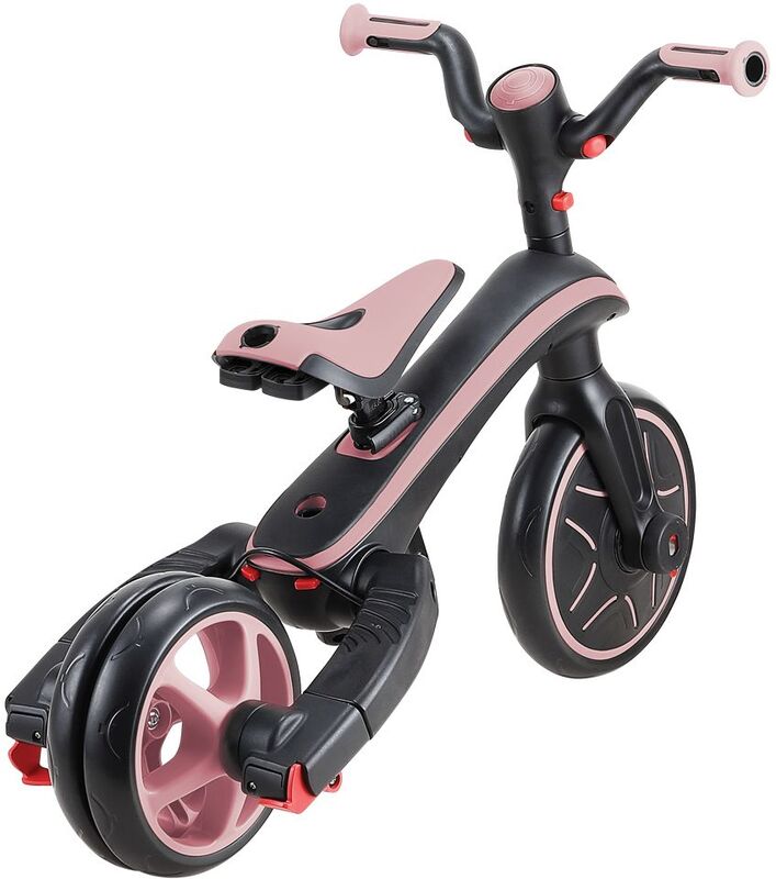 Globber Τρίκυκλο Trike Explorer Foldable 4 In 1 Pastel Pink (732-210) φωτογραφία
